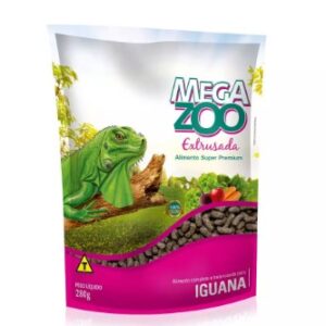 Ração Extrusada Megazoo Para Iguanas 280g