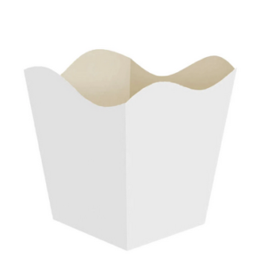 Cachepot Pequeno Branco - 10 Unidades